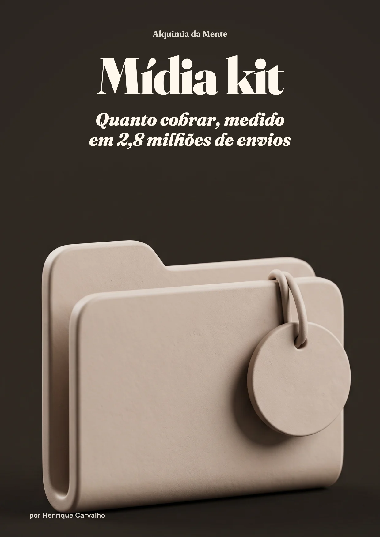 Capa do PDF: Mídia kit de newsletter: o guia com 1.711 anúncios medidos