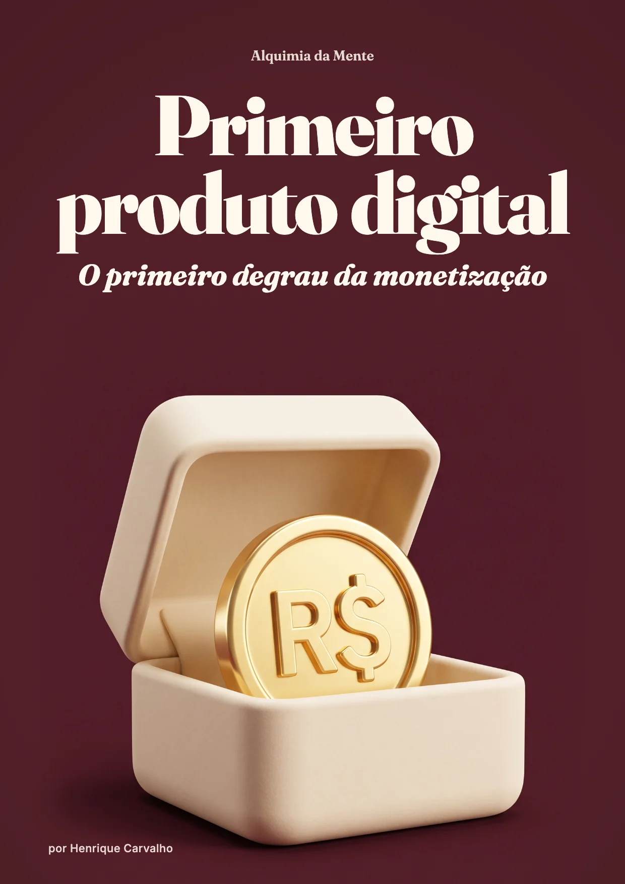 Capa do PDF: Produto digital de R$ 27: o guia com a conta aberta