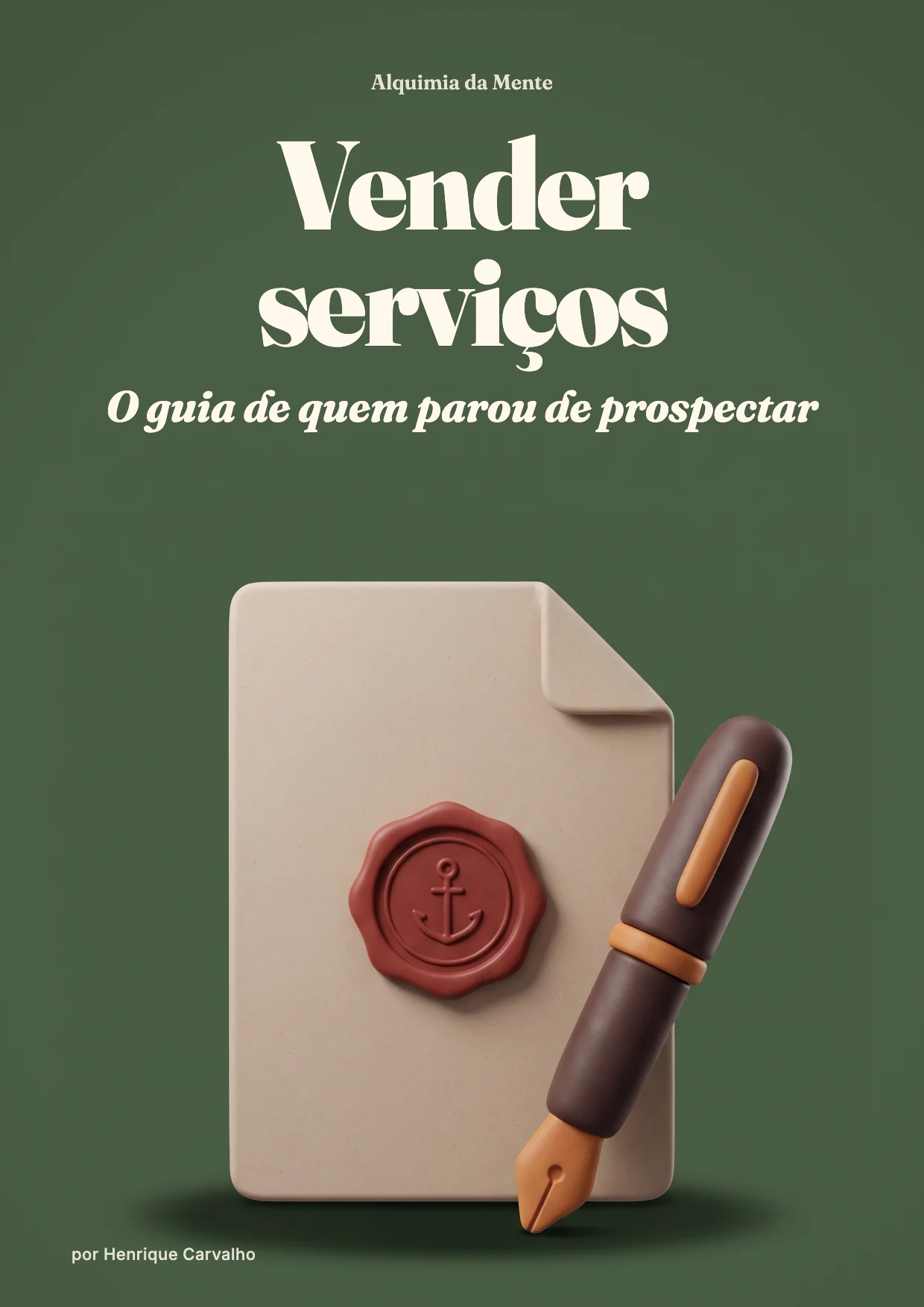 Capa do PDF: Vender serviços pela newsletter: o pipeline aberto