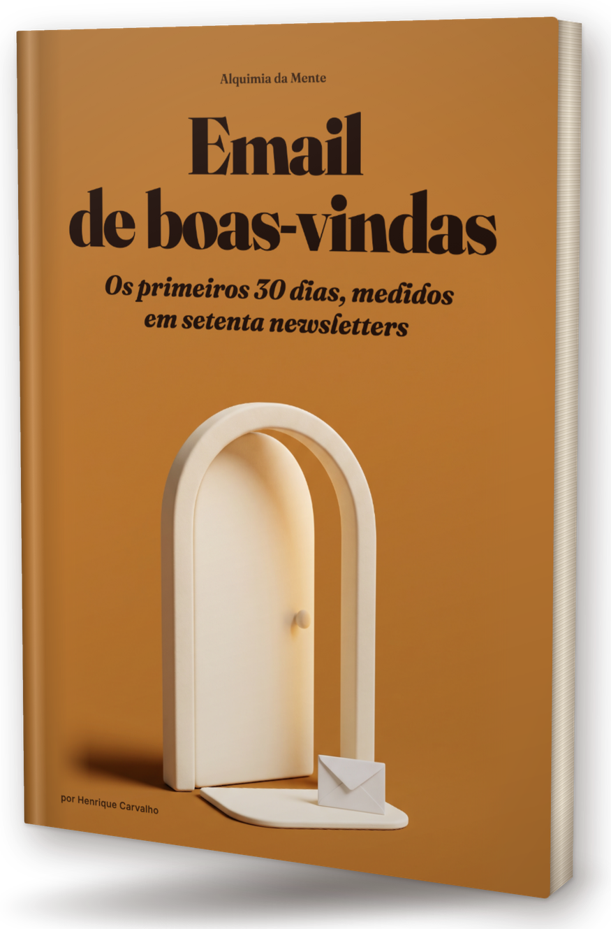 Capa do PDF: Email de boas-vindas: o guia medido em 70 newsletters