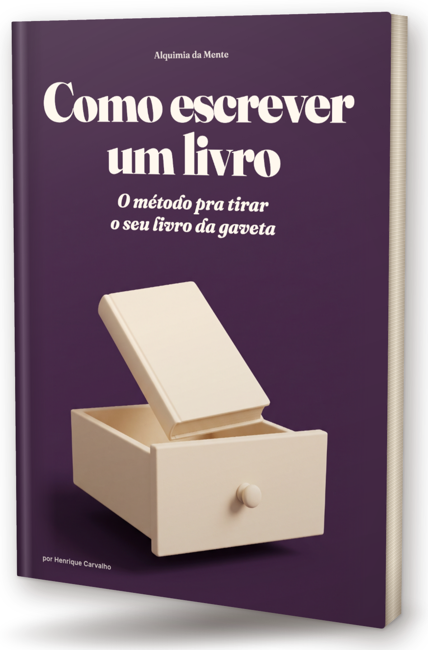 Capa do PDF: Como escrever um livro: o guia pra tirar o seu da gaveta (2026)