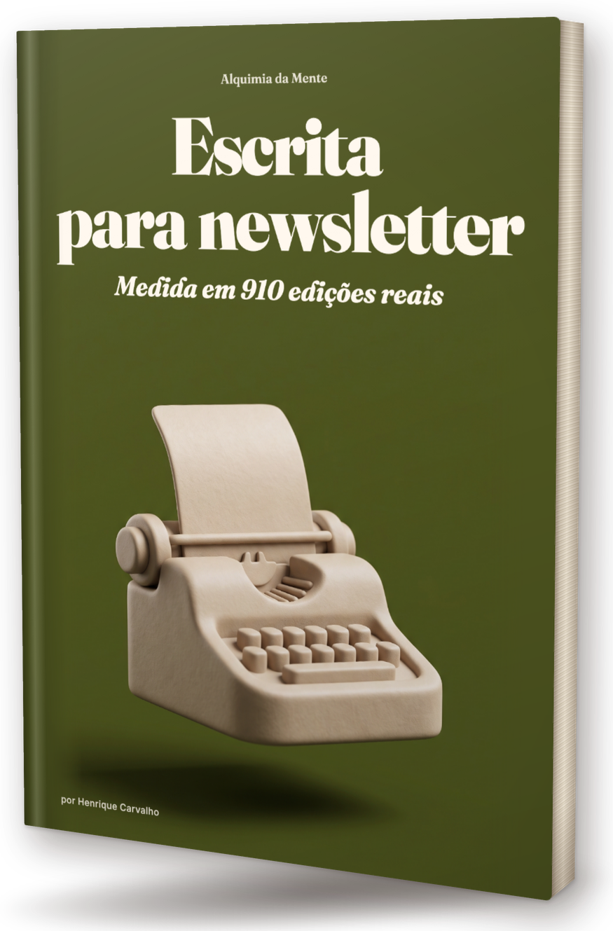 Capa do PDF: Escrita para newsletter: o guia medido em 910 edições reais