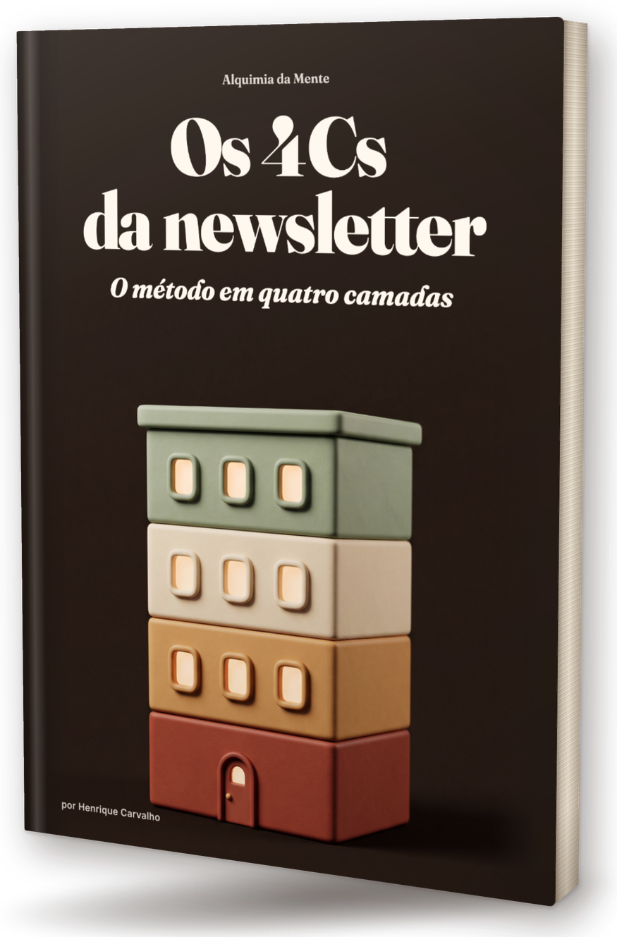 Capa do PDF: Os 4Cs da newsletter: o método em quatro camadas