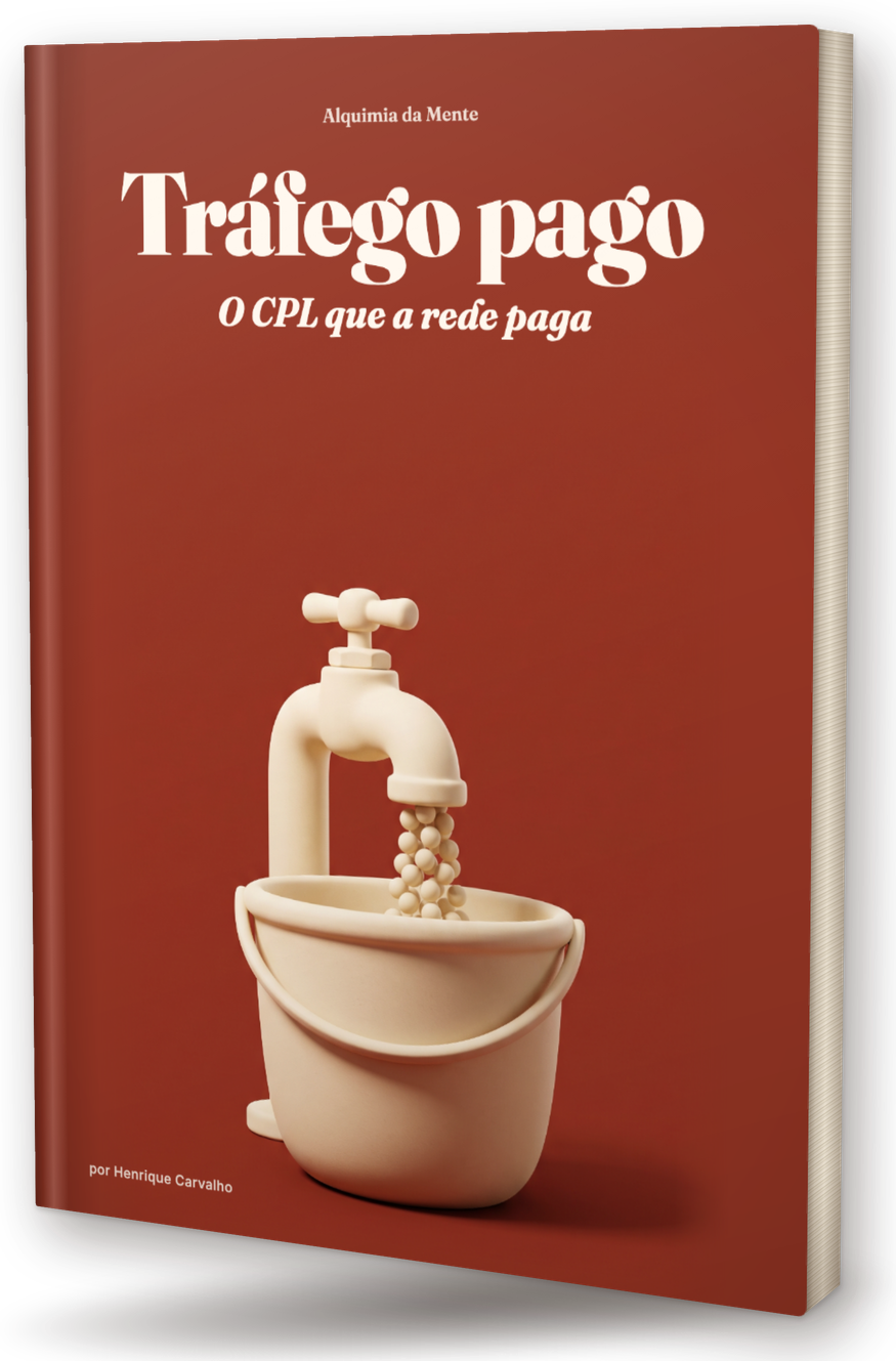 Capa do PDF: Tráfego pago para newsletter: o guia com CPL medido