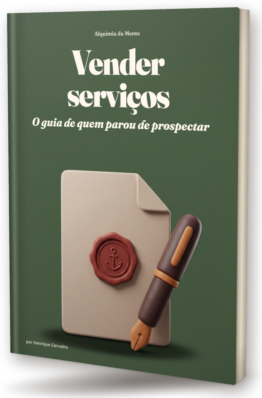 Capa do PDF: Vender serviços pela newsletter: o pipeline aberto