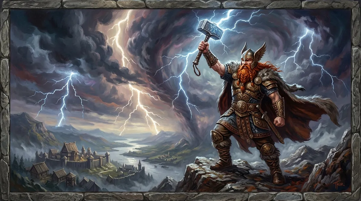 Thor — ilustração mitológica