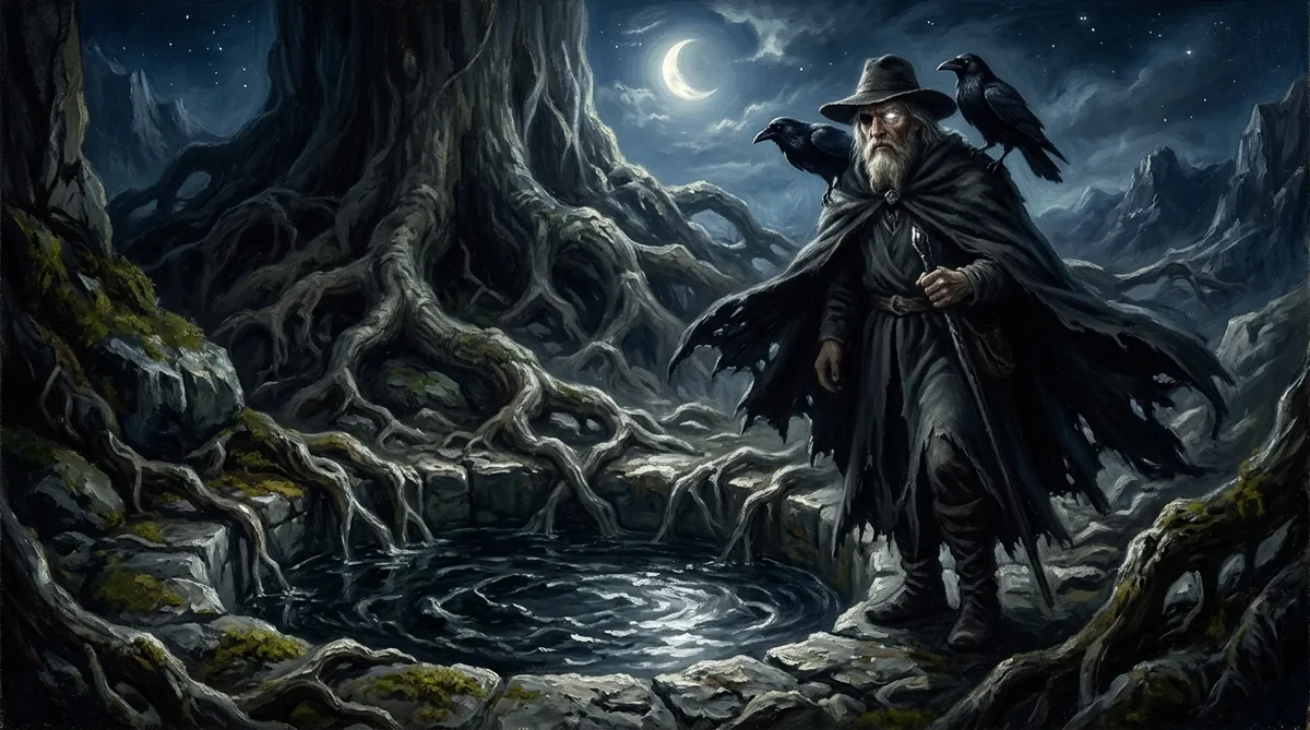 Odin — ilustração mitológica