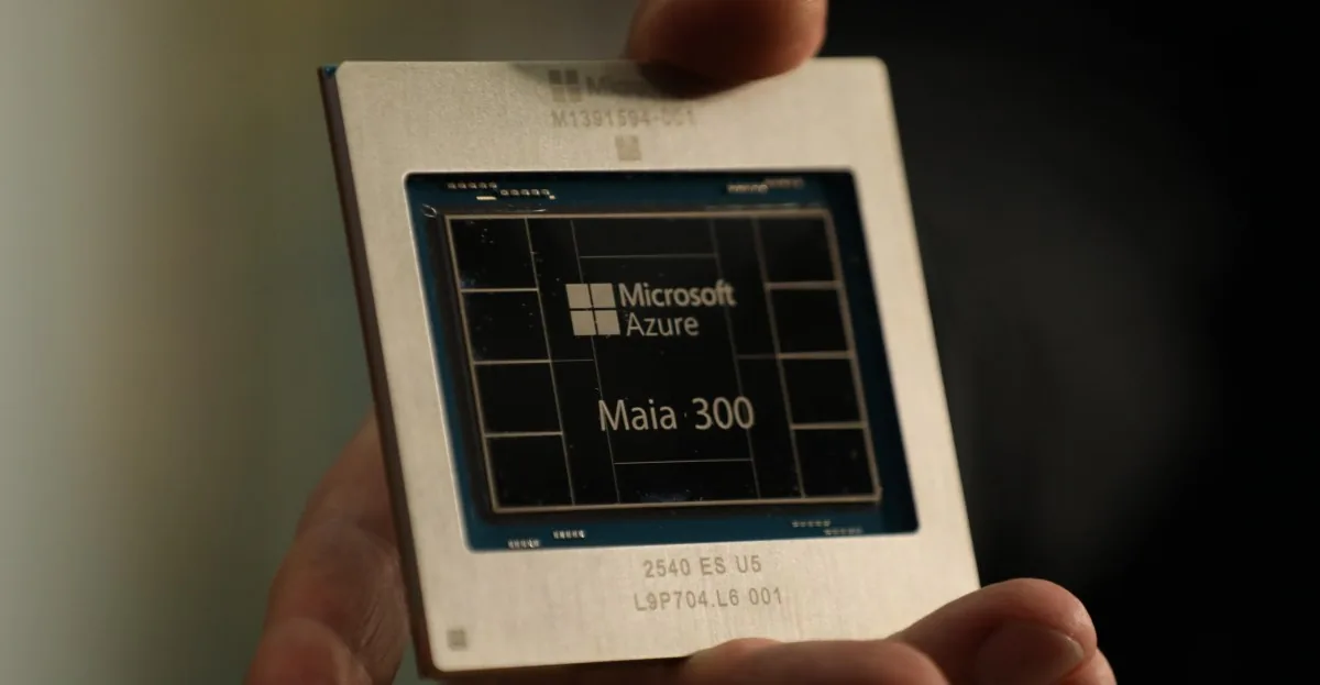 Microsoft apresenta o Maia 300 e depende menos da Nvidia