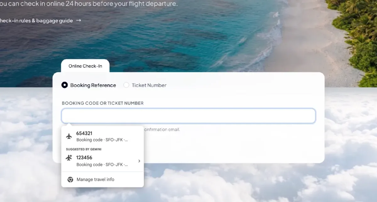 Chrome preenche formulários vasculhando o seu Gmail