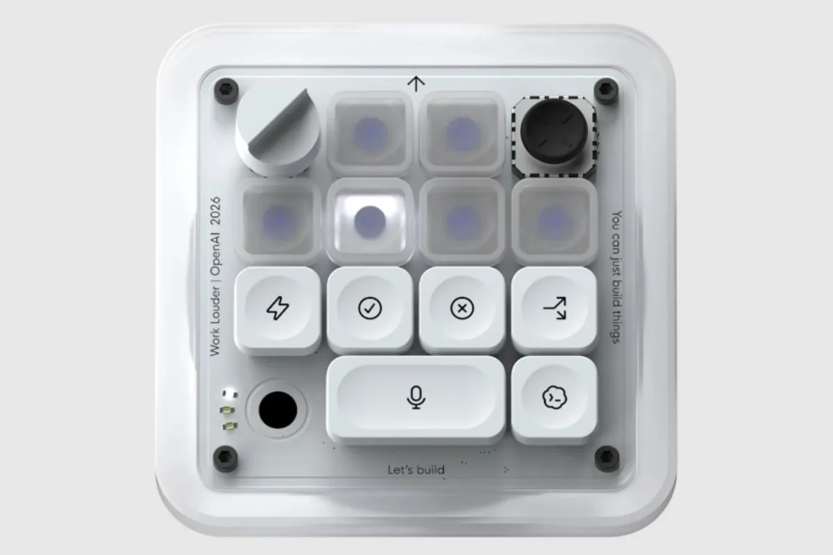 OpenAI lança teclado físico pensado pra quem programa com IA