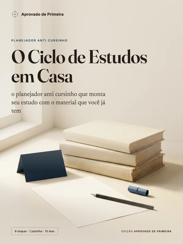 Capa do guia O Ciclo de Estudos em Casa