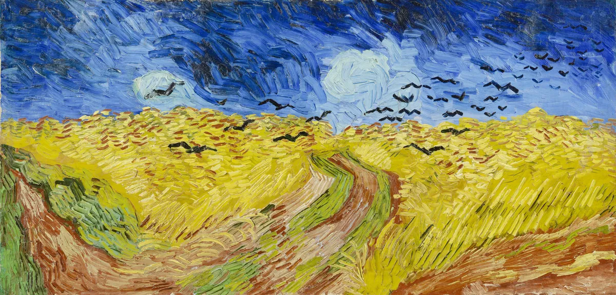 Campo de Trigo com Corvos