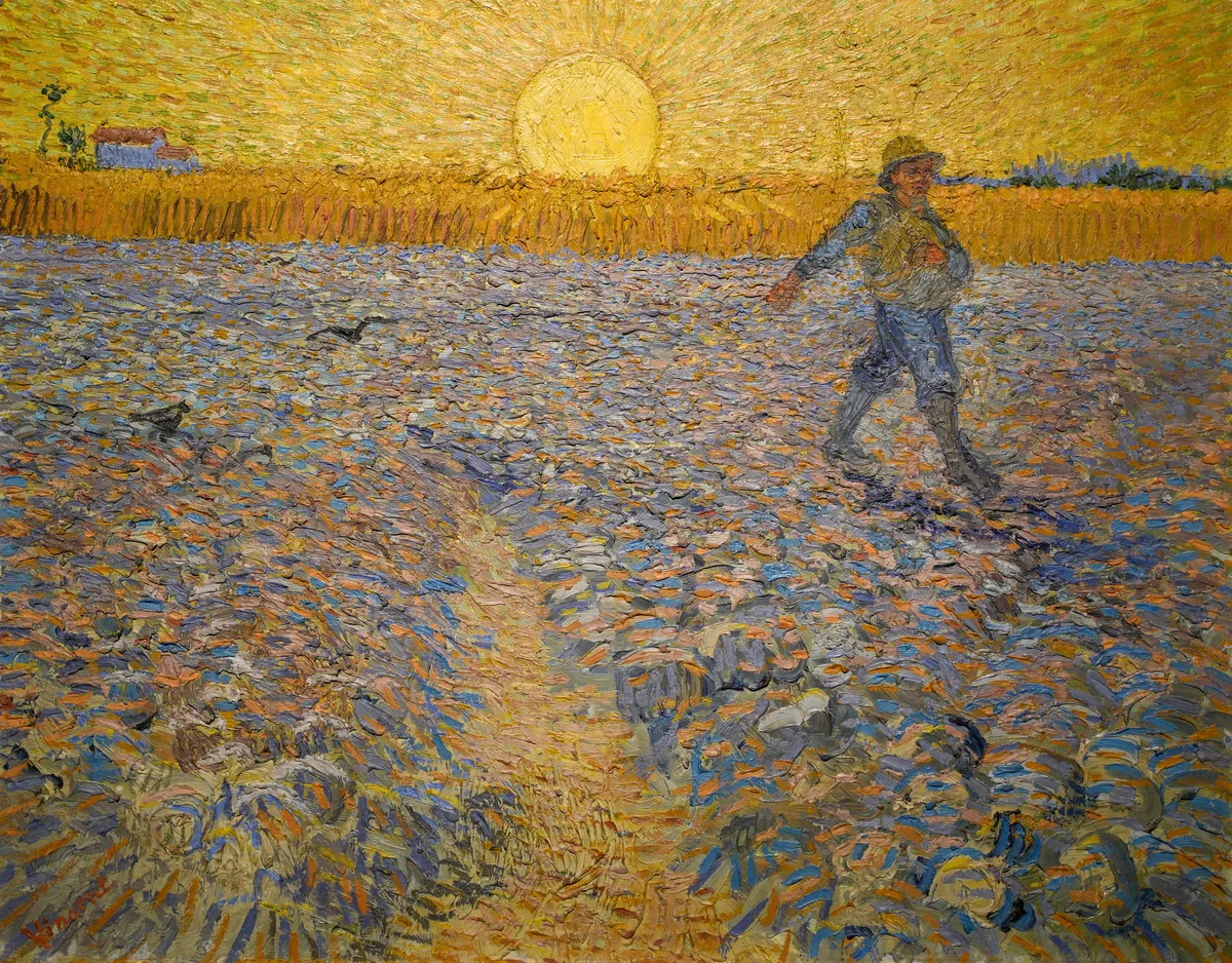 O Semeador ao Pôr do Sol