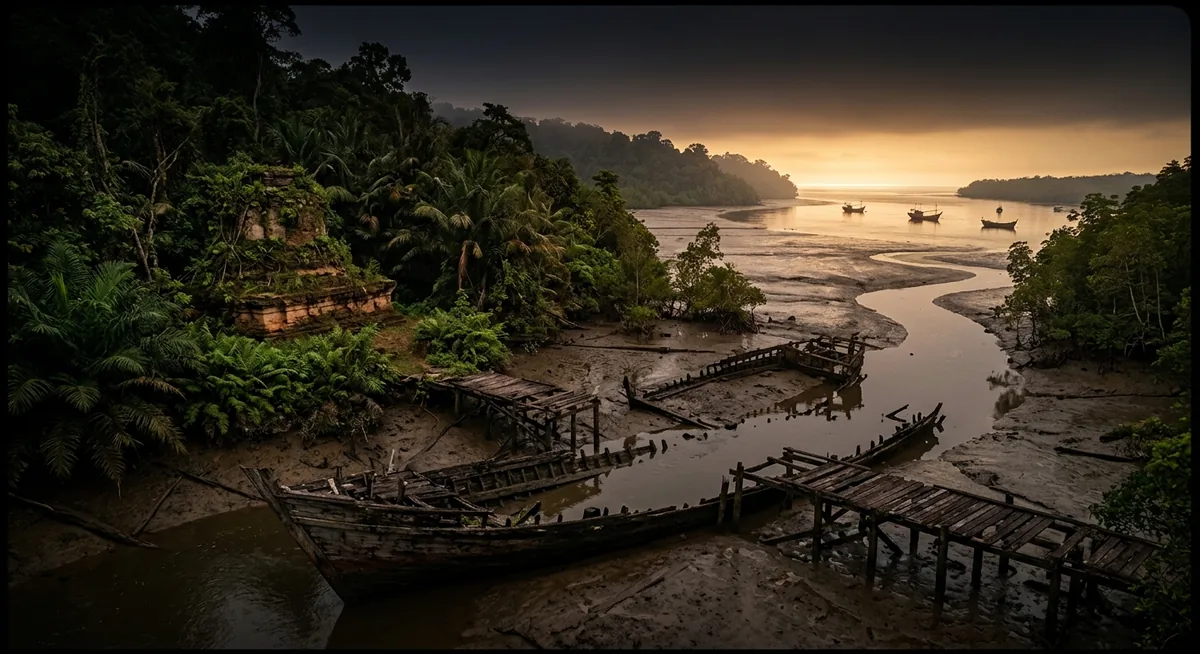Srivijaya, o pedágio do estreito que perdeu o mar