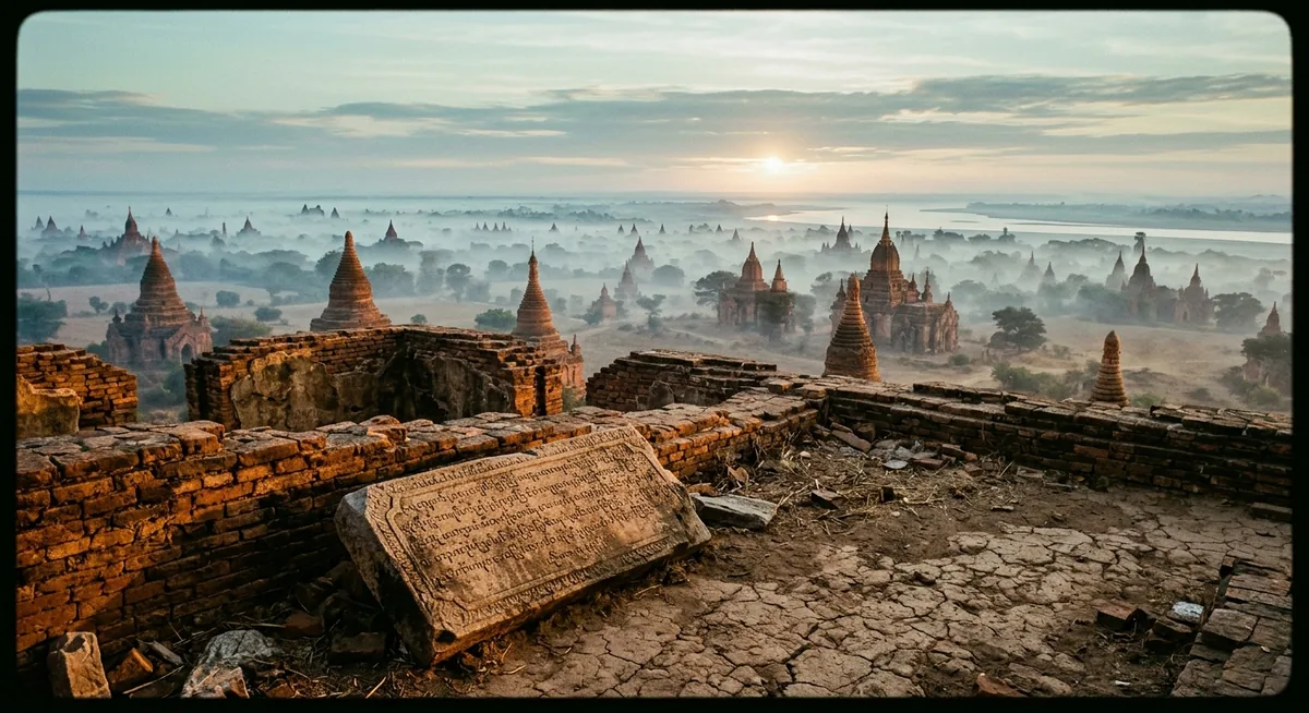 Os templos de Bagan devoraram o reino