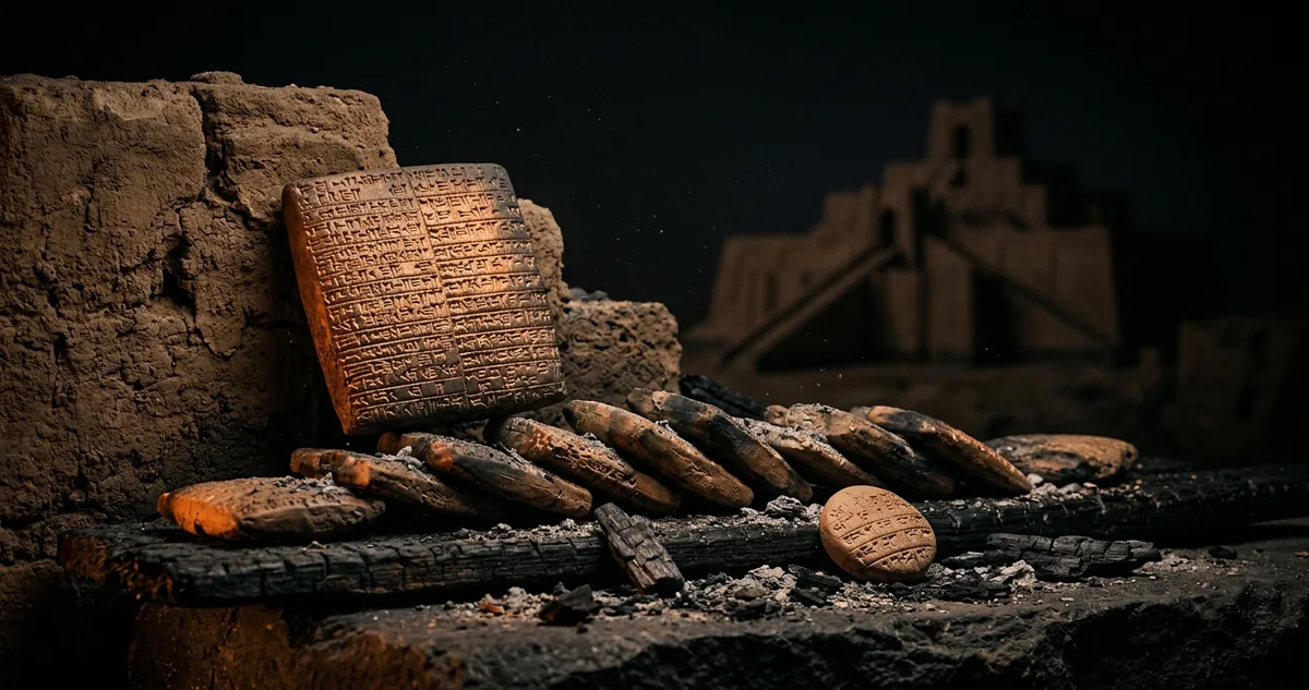O fogo que destruiu Ebla salvou o arquivo dela