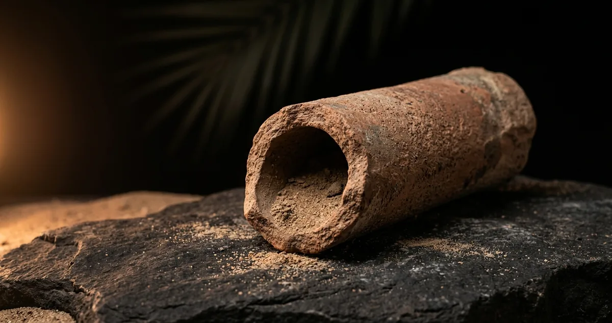 Muros de terra de Sijilmasa entre tamareiras no oásis do Tafilalt