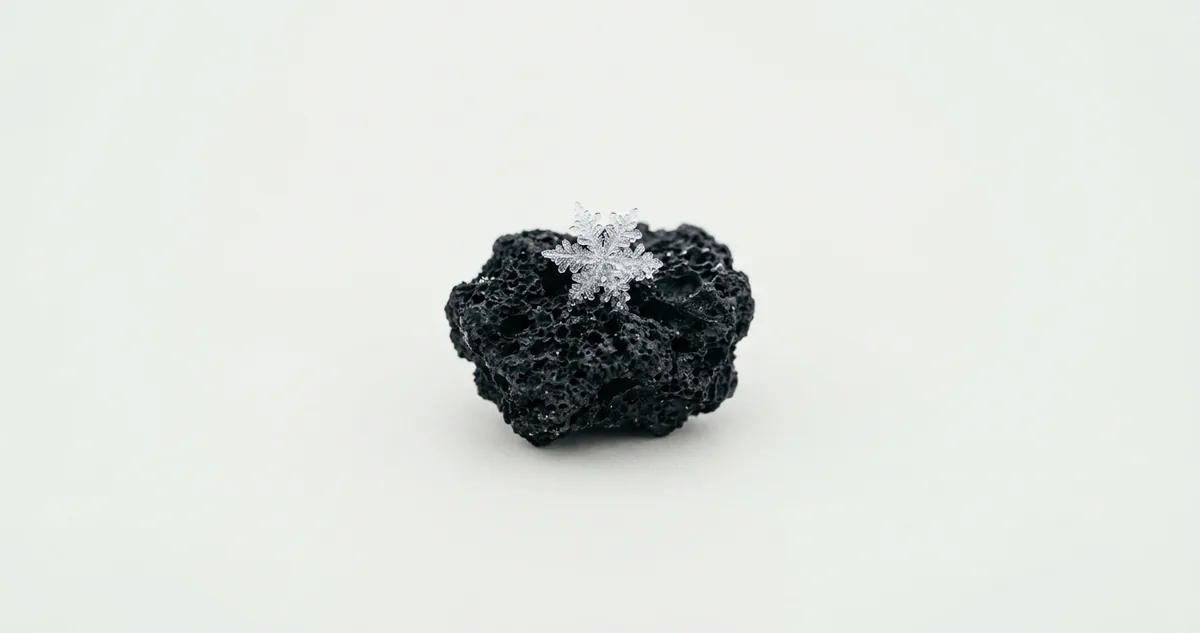 Céu cinzento e neve sobre um campo de milho no verão de 1816.