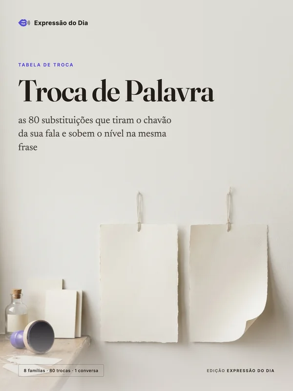 Capa do guia Troca de Palavra