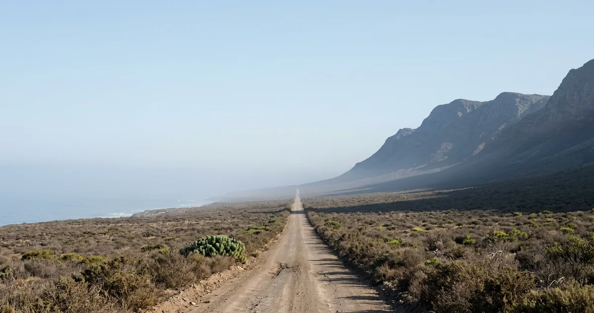 A crista dos Andes marcando o limite entre Chile e Argentina.
