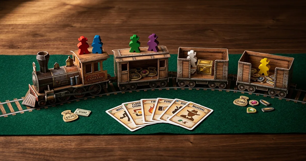 Colt Express: o roubo que você programa às cegas