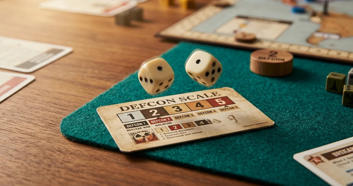 Twilight Struggle: metade do baralho joga contra você