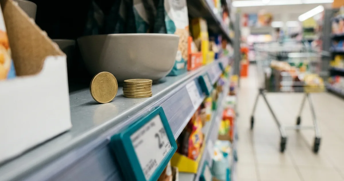 Fachada de loja Daiso no Japão com a placa de 100 ienes acesa.