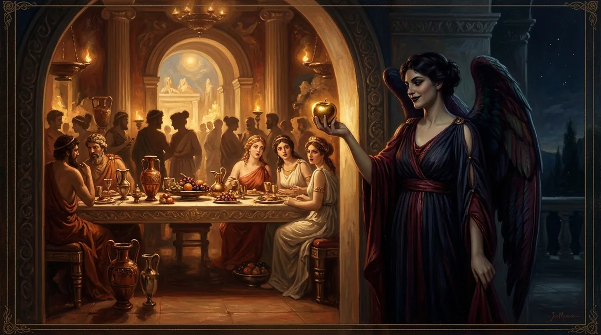 Éris, ilustração mitológica
