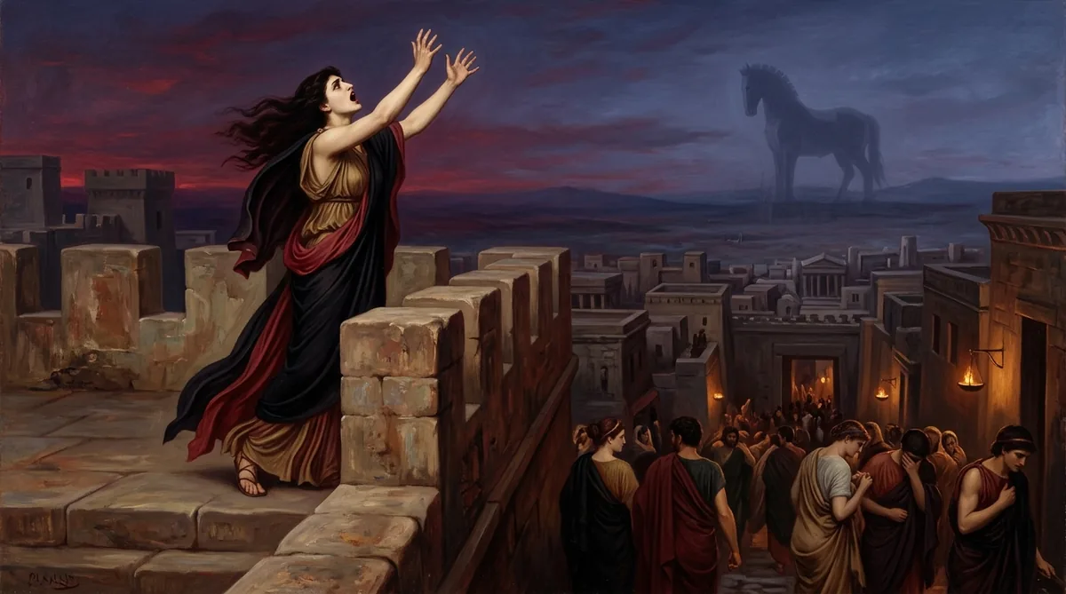 Cassandra, ilustração mitológica