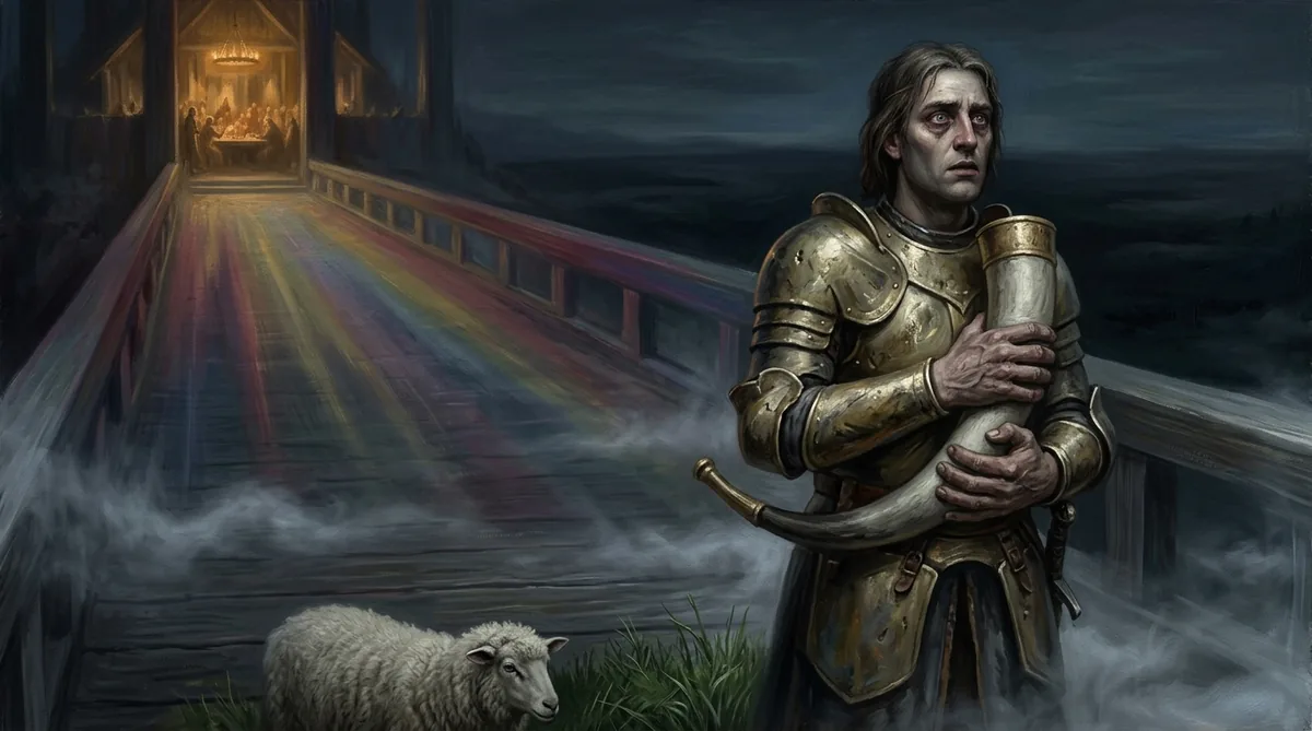 Heimdall, ilustração mitológica