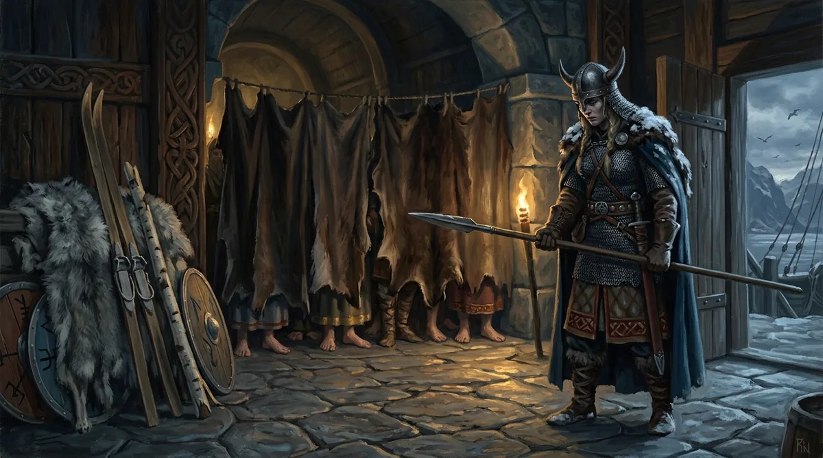 Skadi, ilustração mitológica