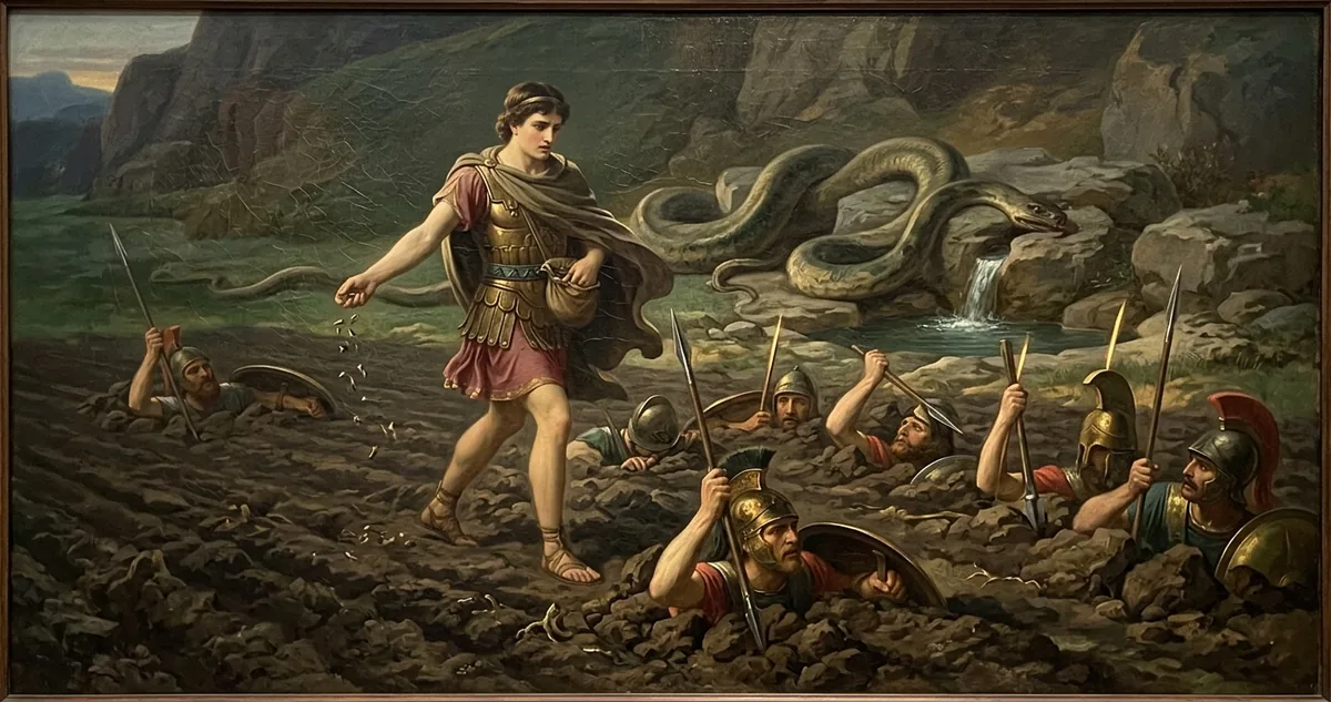 Cadmo, ilustração mitológica