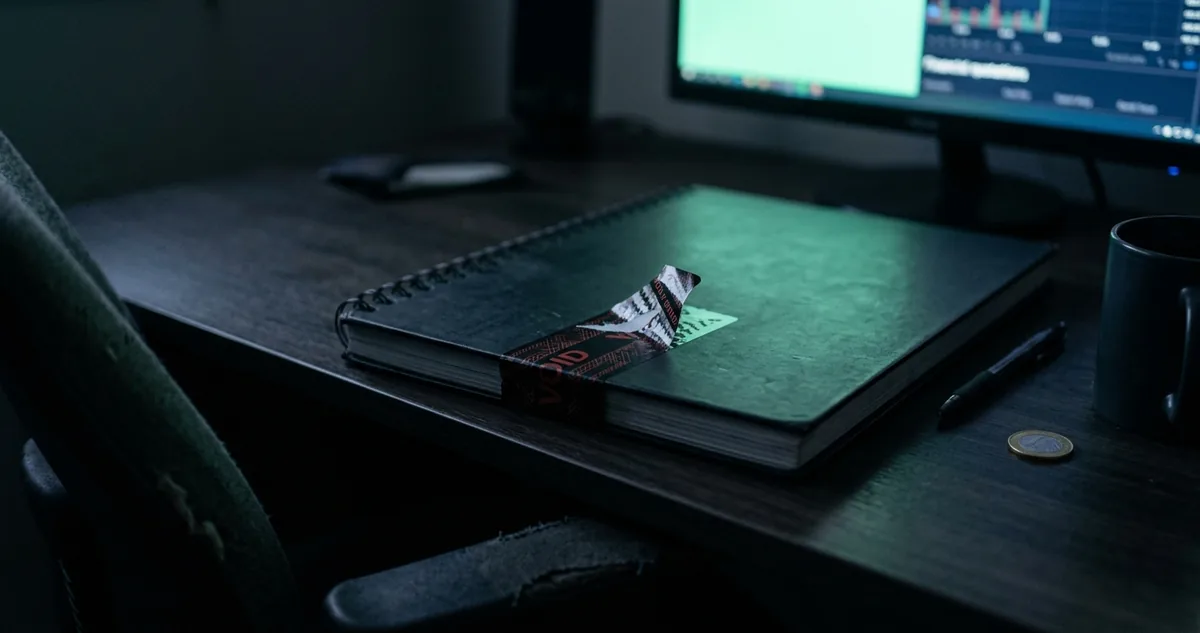 Notebook pessoal com o painel de gestão remota do cliente aberto, mostrando o botão de apagar.