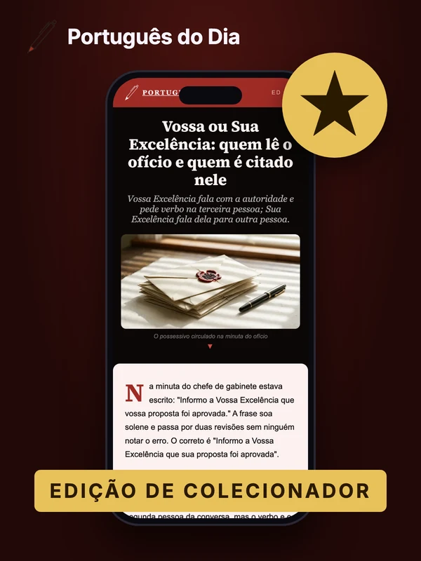 Edição de Colecionador do mês