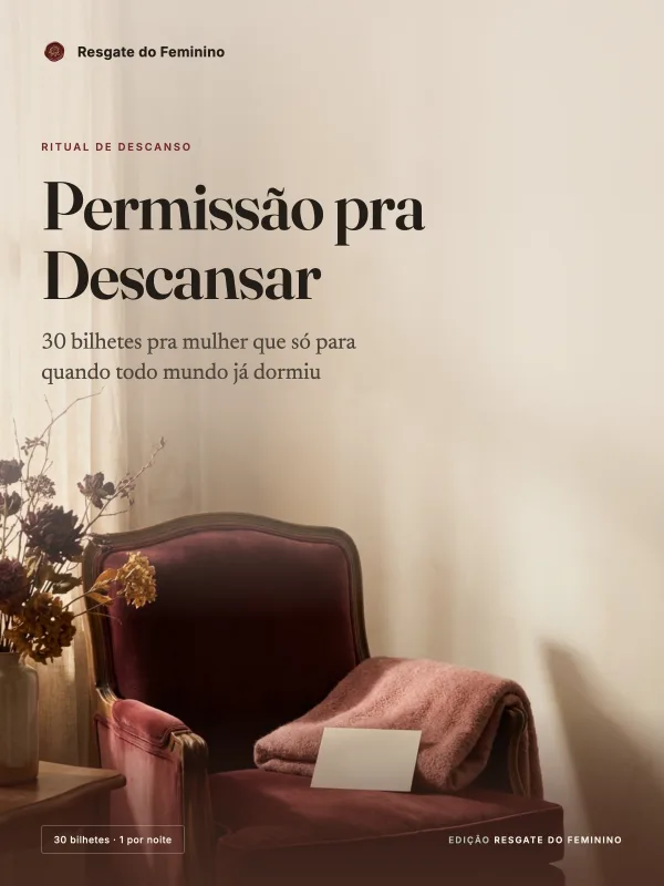 Capa do guia Permissão pra Descansar