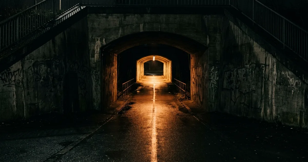 Estúdio fotográfico de catálogo vazio, com fundo branco infinito, arara de roupas e um tripé sob luz suave.