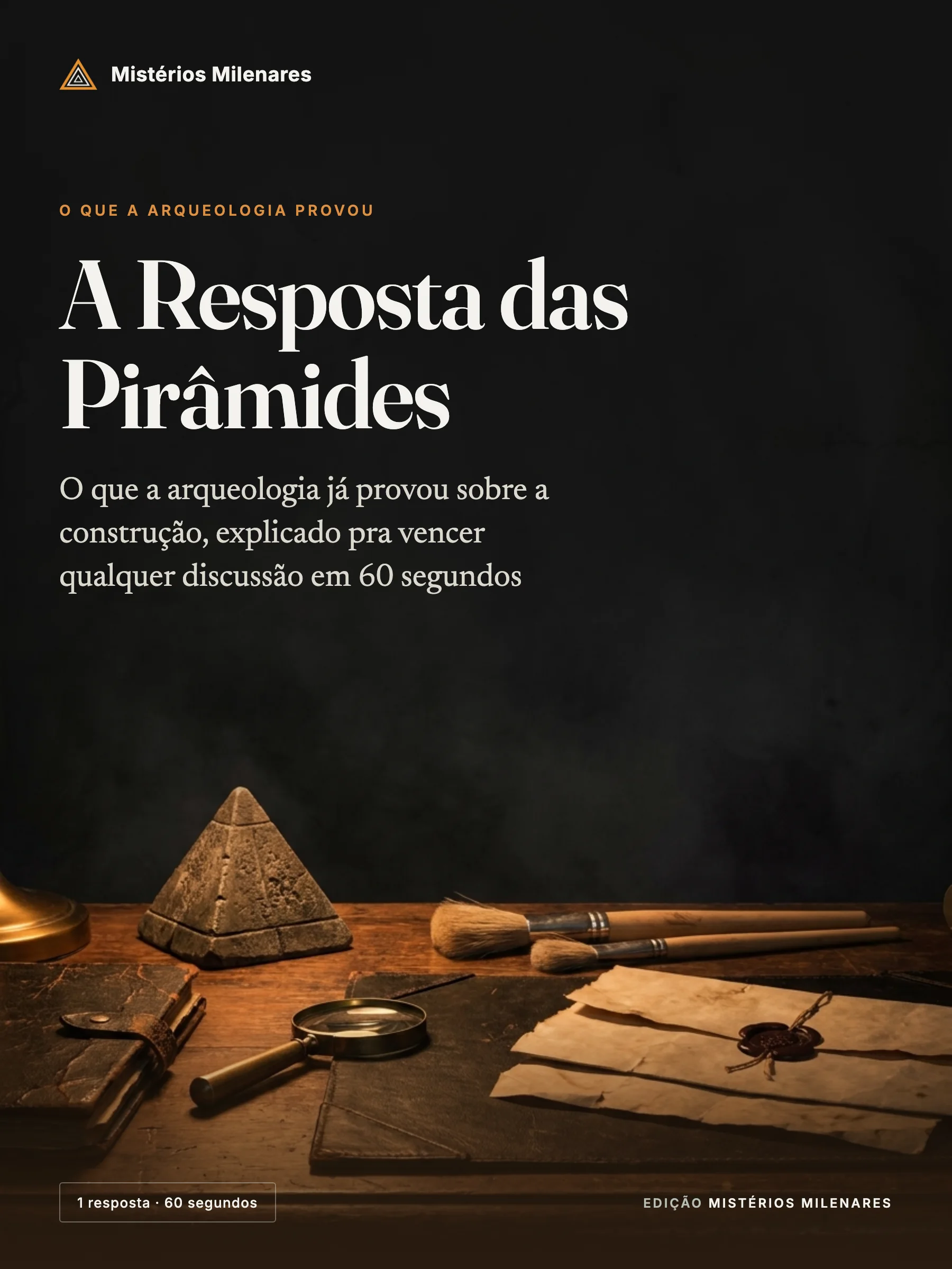 Capa do guia A Resposta das Pirâmides