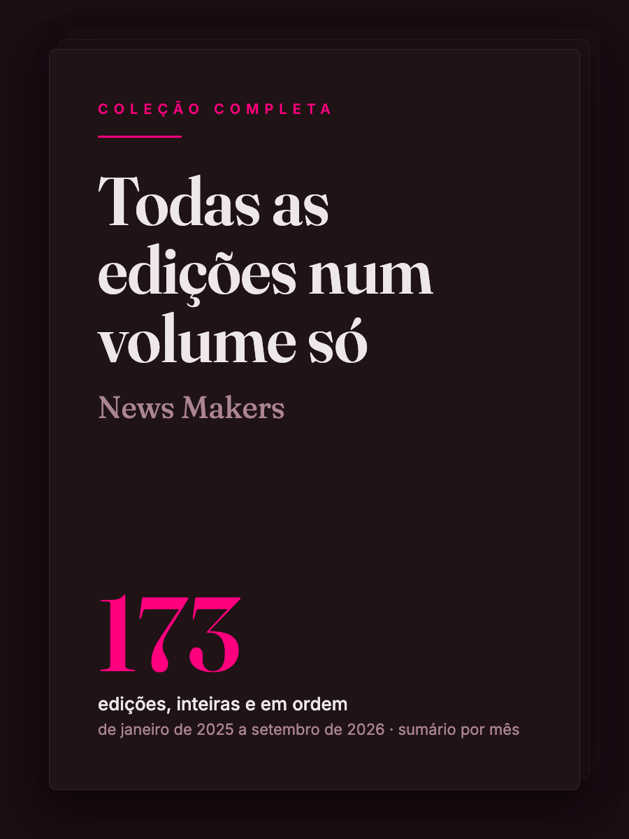 Capa da Coleção completa da News Makers