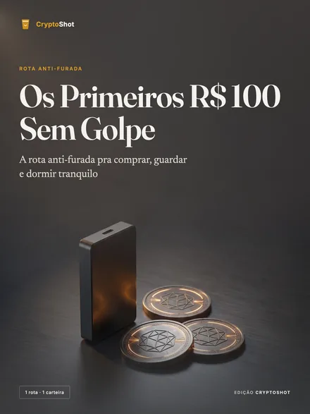 Capa do guia Os Primeiros R$ 100 Sem Golpe