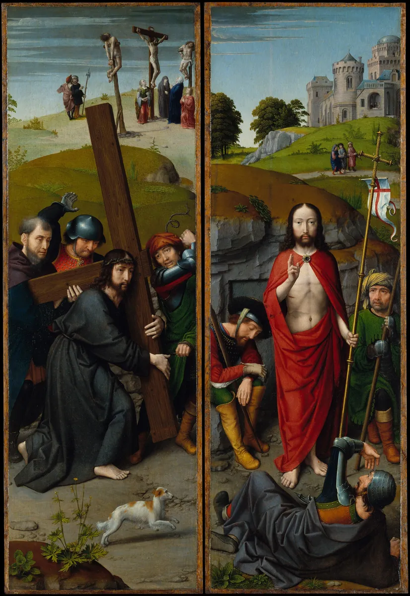 Cristo Carregando a Cruz / A Ressurreição